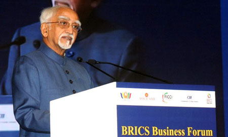 hamid ansari Ansari anuncia una propuesta que consiste en introducir visados BRICS